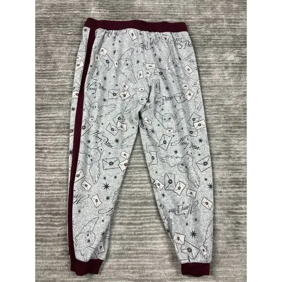 Harry Potter Sweatpants‎ Womens  Medium 8-10 Sleep Jogger Pajama - Picture 7 of 11
